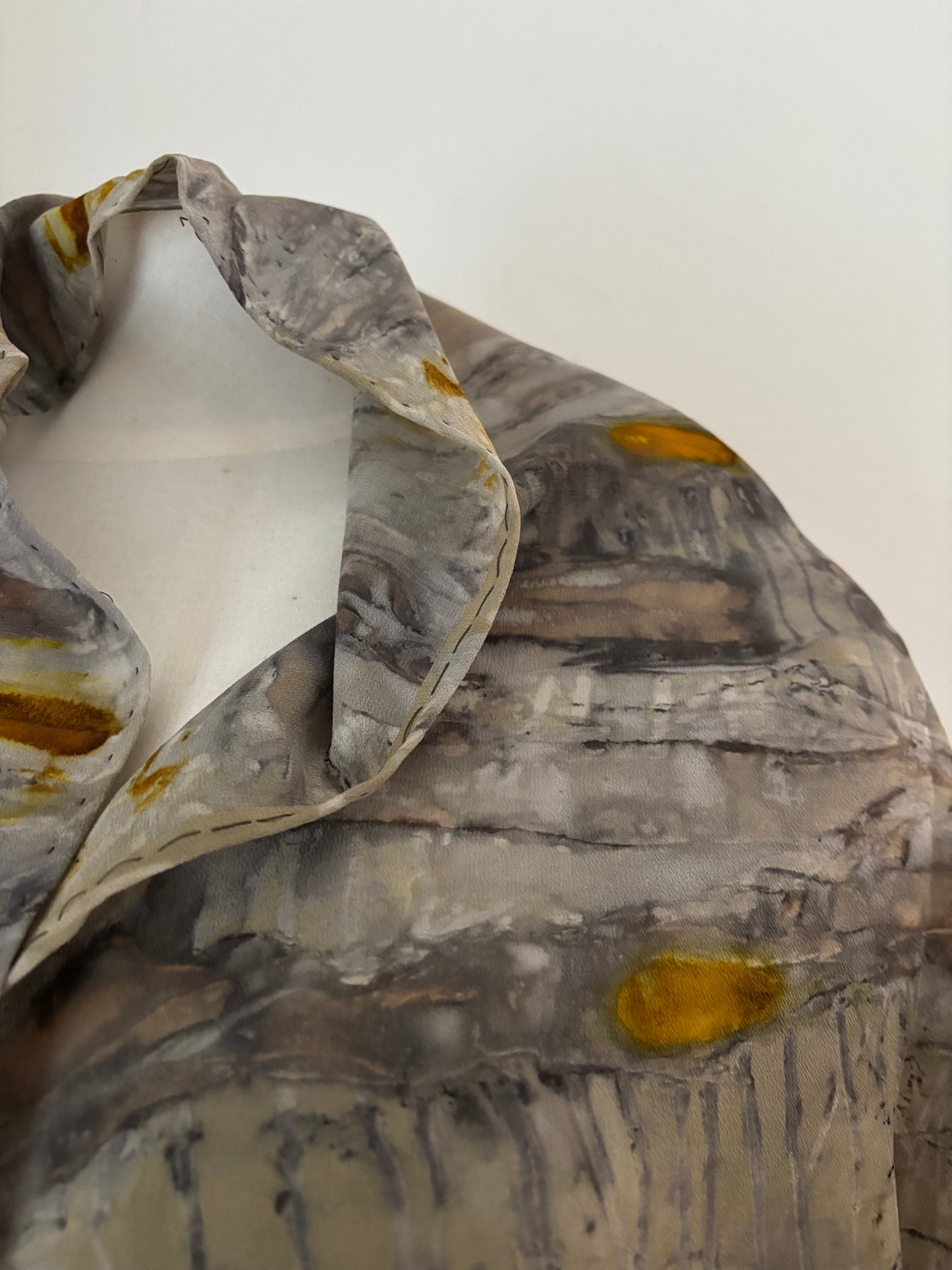 100% silk eco dyed wrap