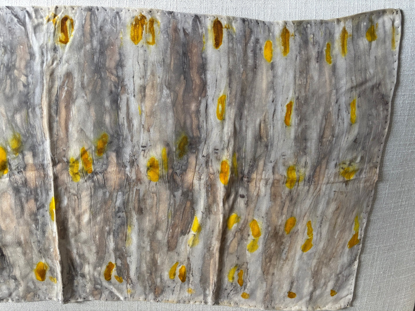 100% silk eco dyed wrap