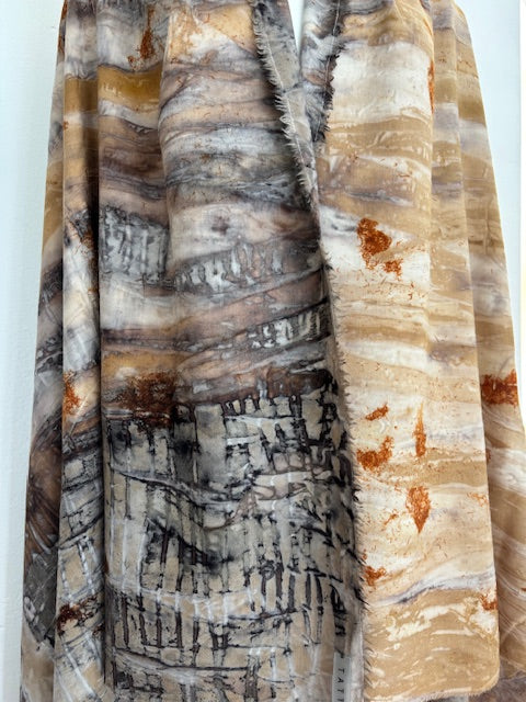 Eco Dye 100% NZ Wool Wrap/Throw